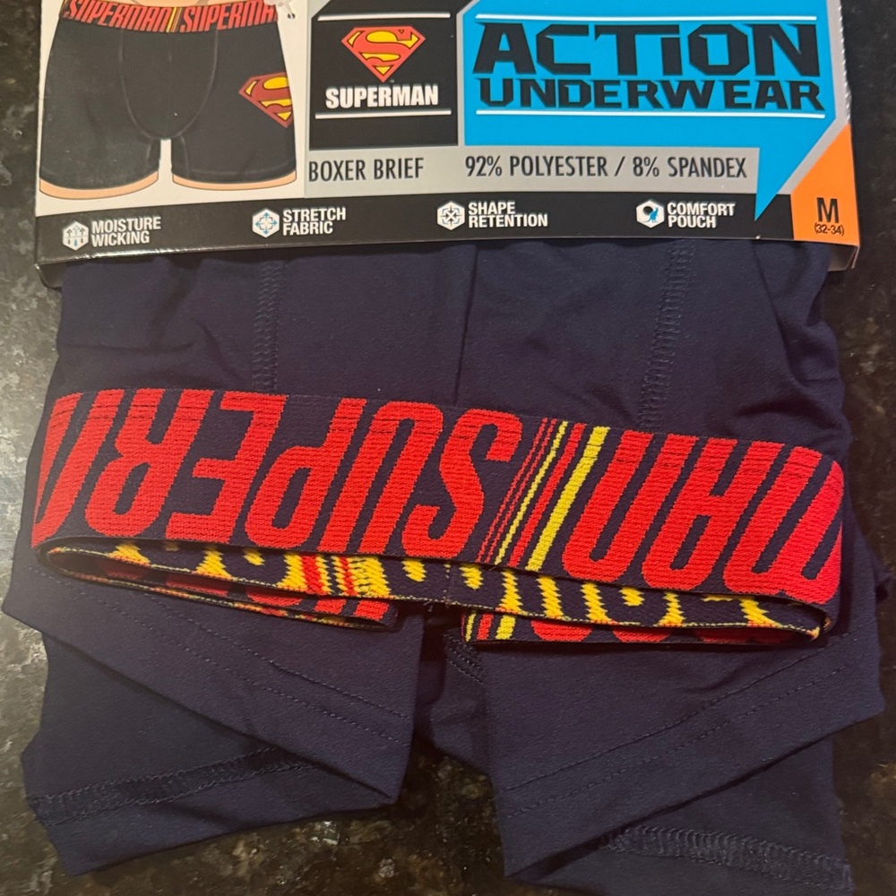 Bioworld Action Underwear in Navy Blue